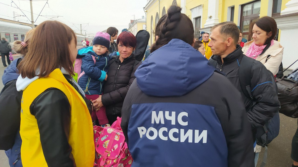 Людей разместят в ПВР на базе санатория "Сосновый бор"