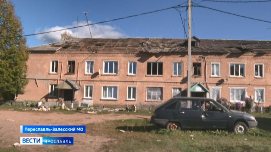 В Кубринске завершается первый этап восстановления поврежденных при пожаре зданий