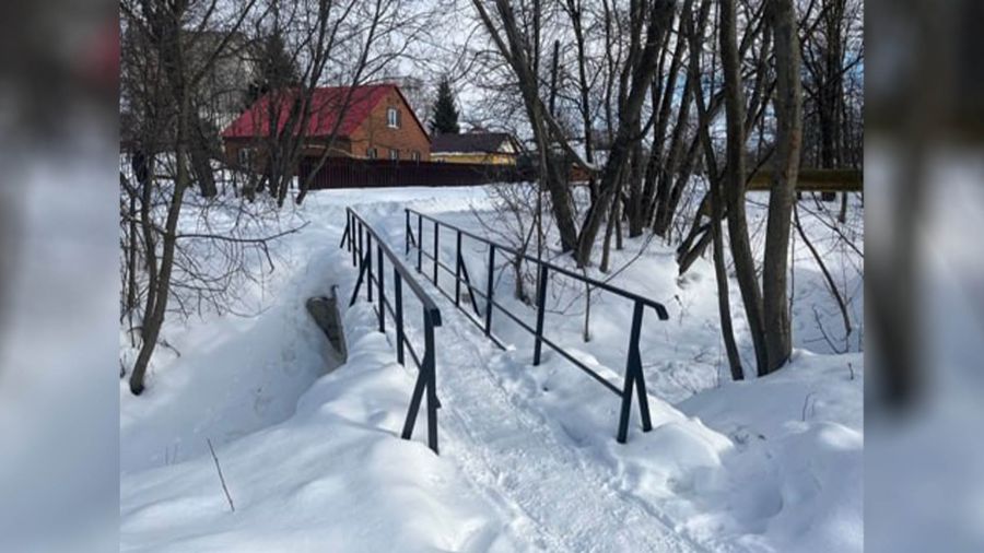 В Гаврилов-Яме после вмешательства прокуратуры восстановили пешеходный мост