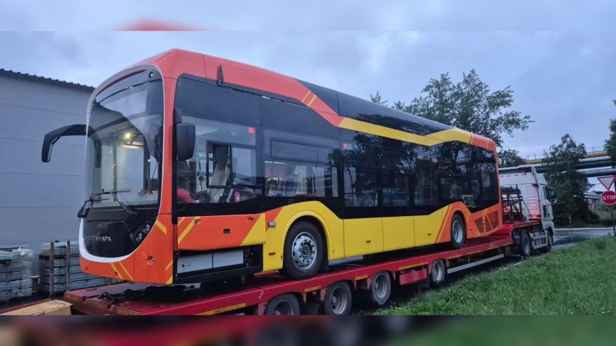 В Ярославль отправился первый троллейбус новой модели