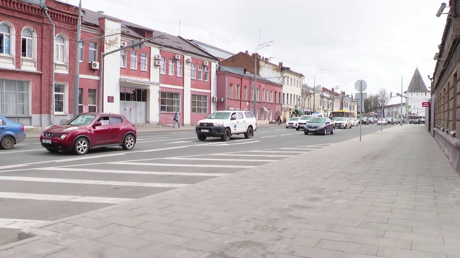 На улице Первомайской в Ярославле начались дорожные работы