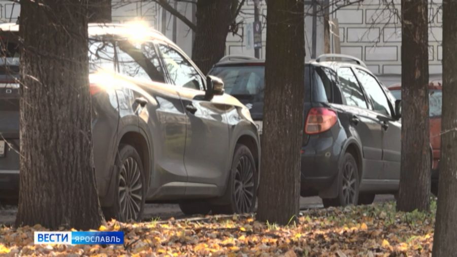 Ярославских водителей оштрафовали за парковку в центральном сквере