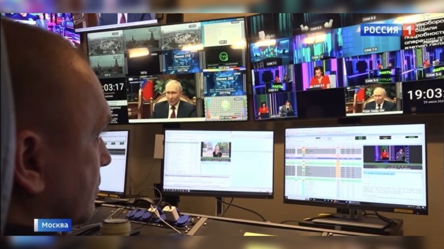 Владимир Путин поздравил с 20-летием телеканал &laquo;Россия-24&raquo;
