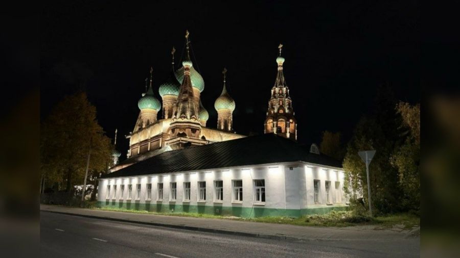 В Ярославле архитектурная подсветка украсила еще три объекта