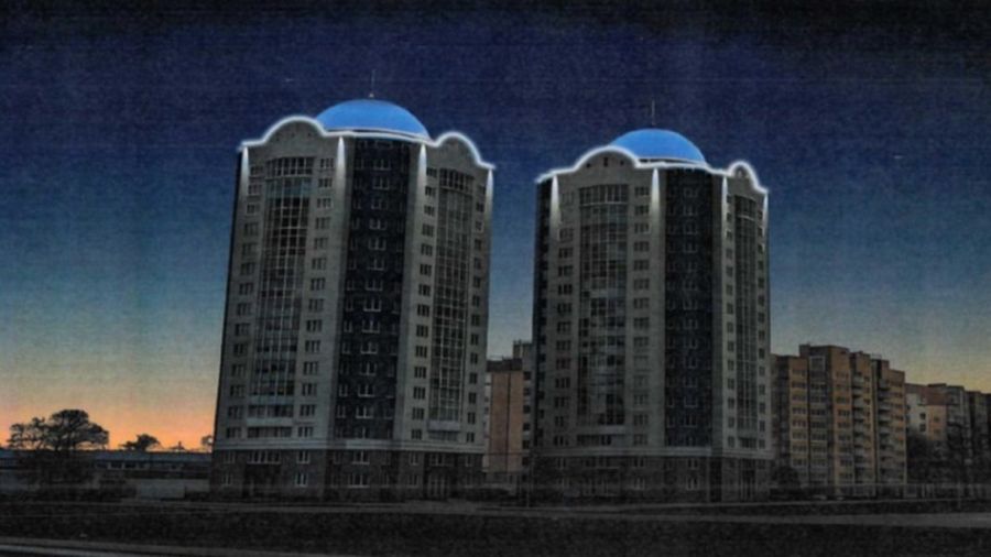 В Ярославле высотки на Московском проспекте может украсить архитектурная подсветка