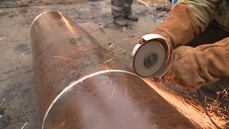 На улице Моторостроителей в Тутаеве завершили капремонт теплосетей
