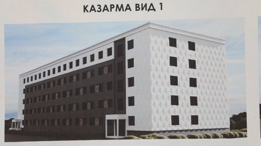 В Ярославле идет строительство военного городка
