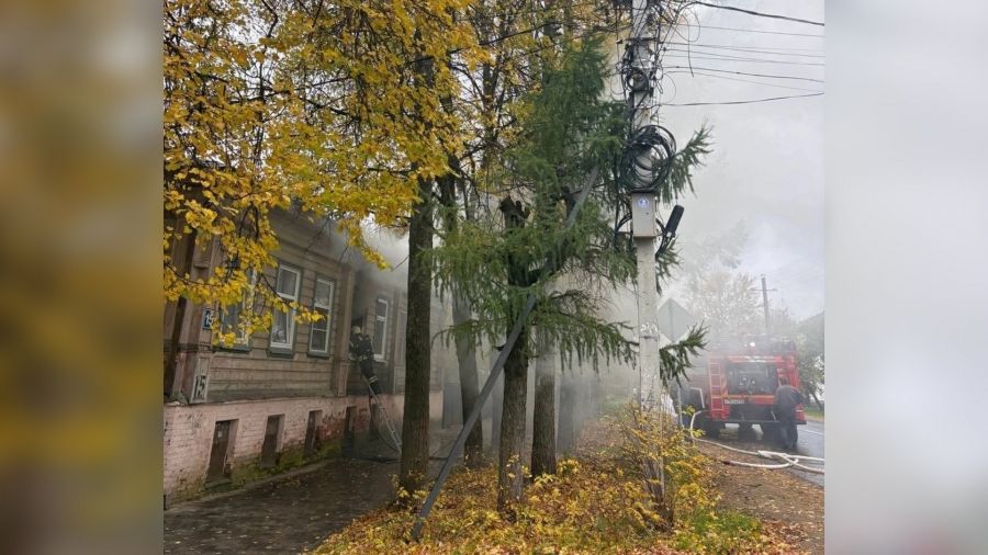 В Переславль-Залесском округе при пожаре в многоквартирном доме пострадали люди