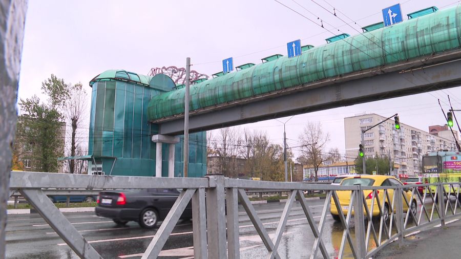 В Ярославле реконструируют надземные пешеходные переходы на Московском проспекте