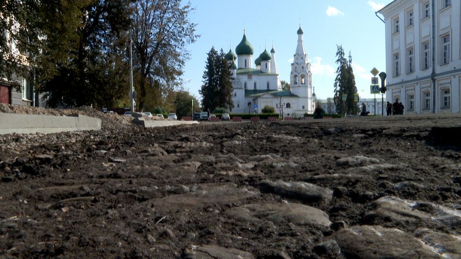 Булыжную мостовую на Советской в Ярославле могут сохранить