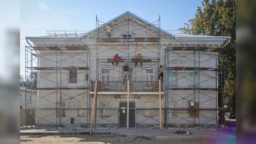 В Рыбинске фасадам исторических зданий вернут первоначальные цвета