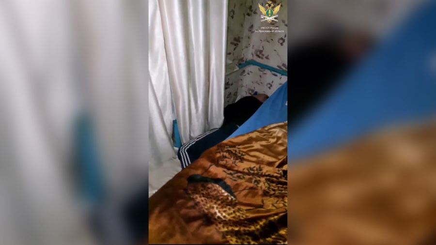 Должника по алиментам из Данилова судебные приставы нашли под кроватью