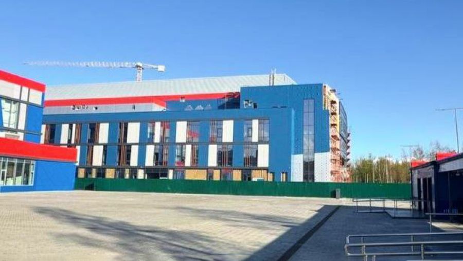 Строительство главной арены волейбольного центра завершат в декабре