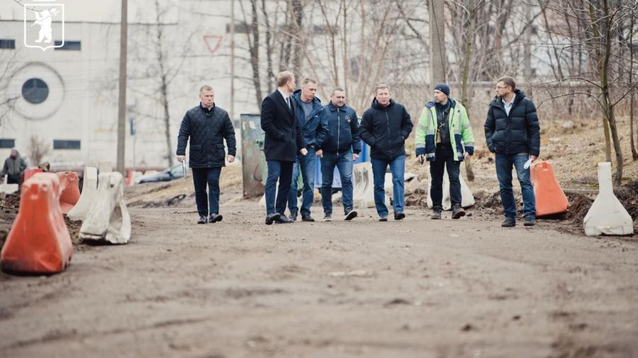 В Ярославле начался ремонт проезда Матросова