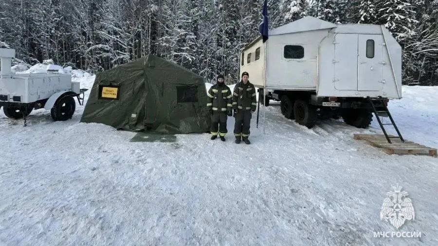 На трассе М-8 в Ярославской области из-за непогоды развернут пункт обогрева