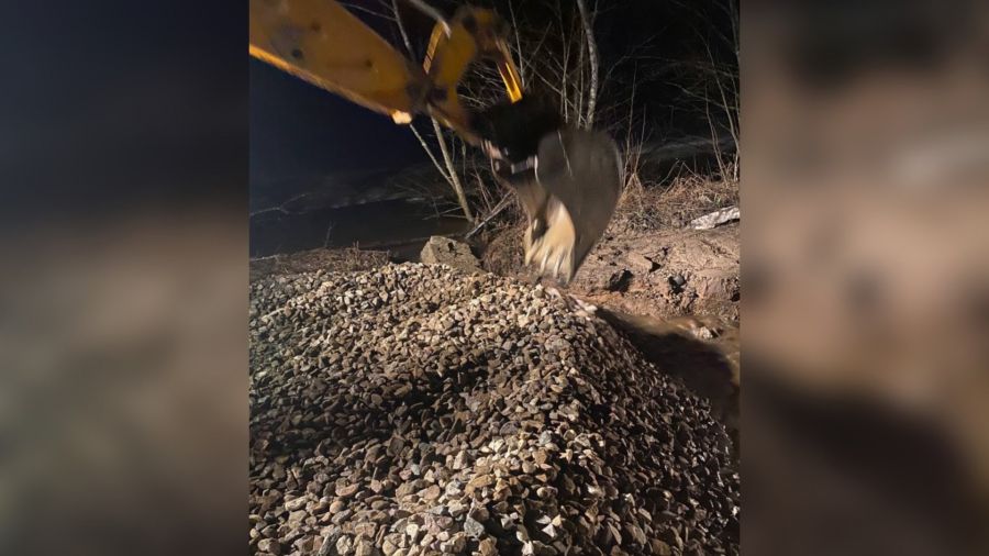 В Ярославской области восстановили размытую водой сельскую дорогу