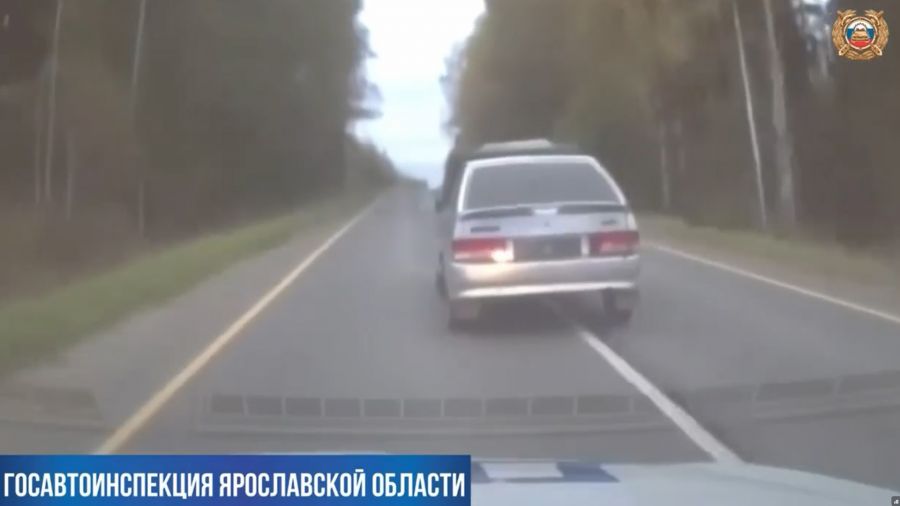 В Рыбинске инспекторы ДПС устроили погоню со стрельбой за нетрезвым водителем
